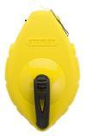 STANLEY 47-440 100' HIGH IMPACT ABS CHALK REEL WITH STAINLESS STEEL HOOK