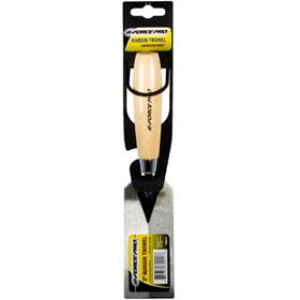G-FORCE 70011 MARGIN TROWEL 5" X 2" WOOD HANDLE