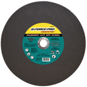 G-FORCE 44312 MASONRY CUT OFF BLADE 12" X 1/8" X 1" TYPE 1