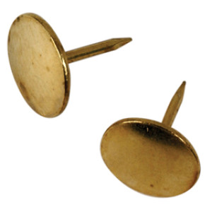 ANCHOR WIRE 122672 BRASS THUMB TACKS (40PK)